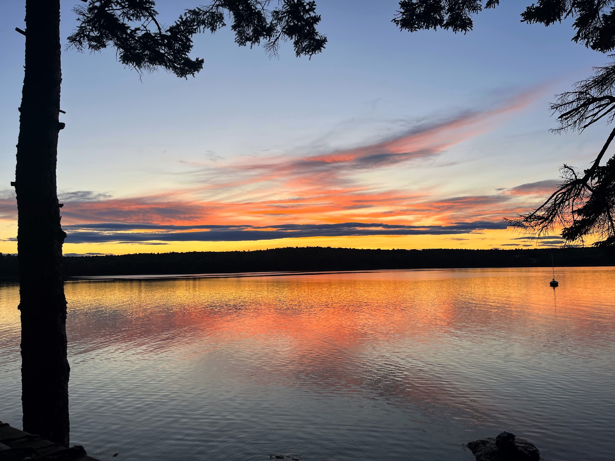Maine Sunset Calm